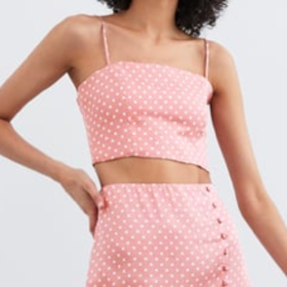 Zara Tops - Zara | Pink Crop Top